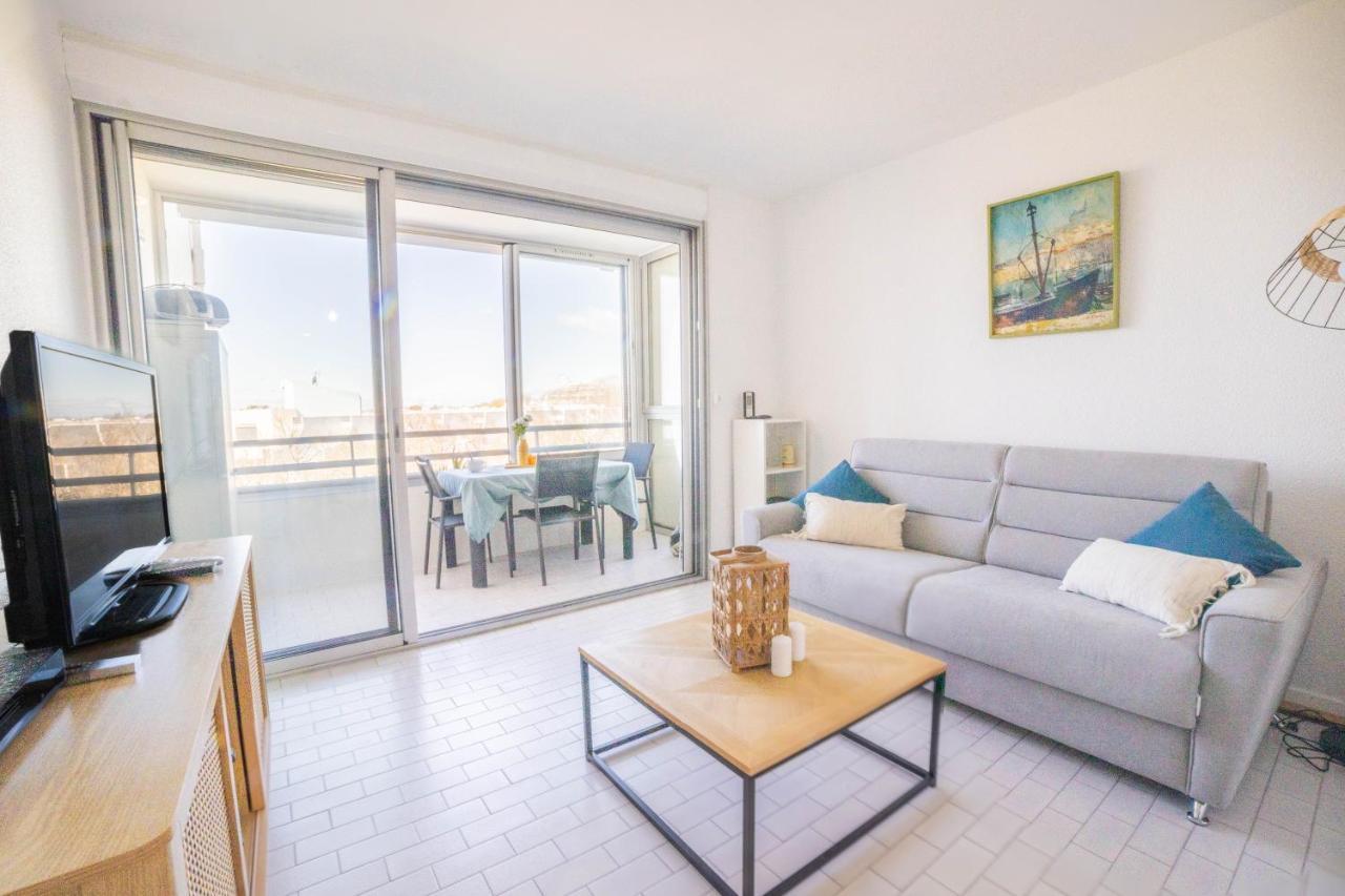 Appartamento New Mare Nostrum-Vue Mer-Wifi-Acces Plage-Parking-Top Pros Servicesconciergerie La Grande Motte Esterno foto