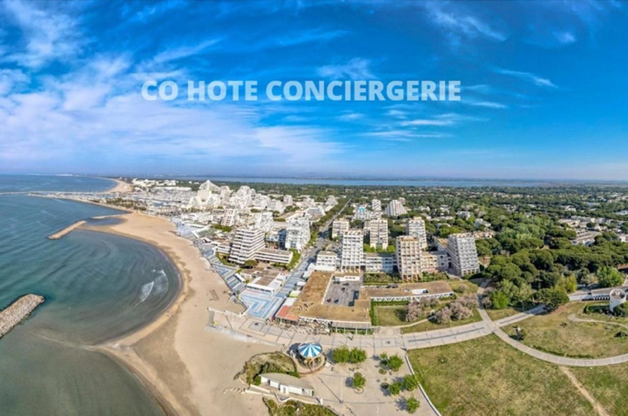 Appartamento New Mare Nostrum-Vue Mer-Wifi-Acces Plage-Parking-Top Pros Servicesconciergerie La Grande Motte Esterno foto